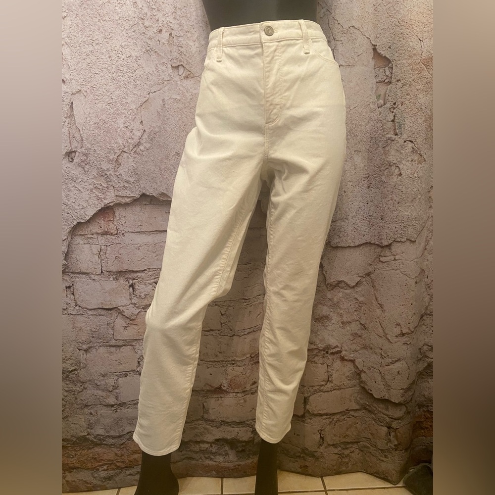 Talbots Winter White Soft Stretch Cords